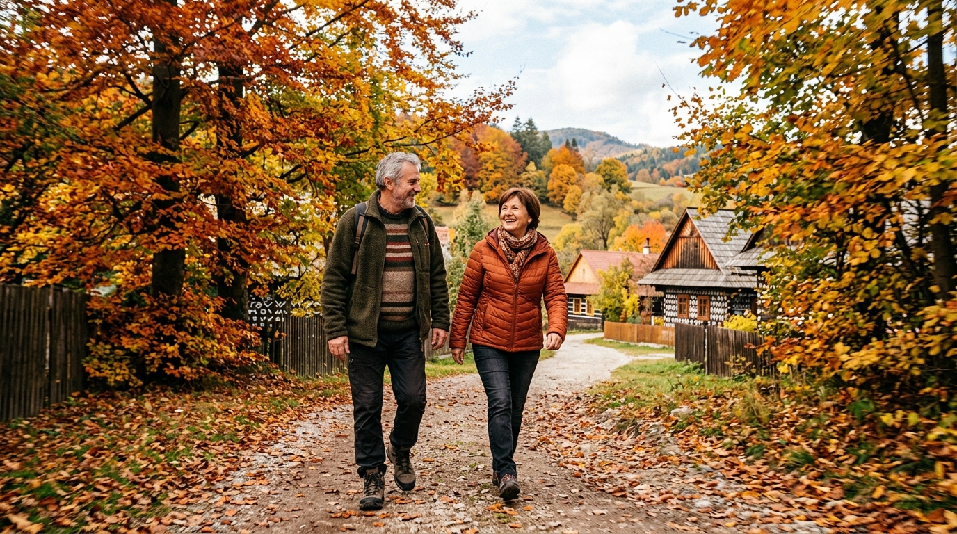 Prechádzka v prírode na Slovensku